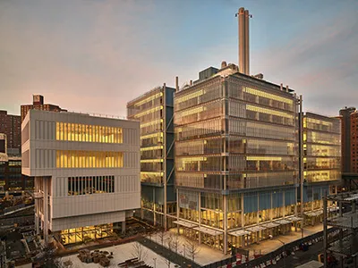 Lenfest Center for the Arts and Jerome L. Greene Science Center Buildings, Photos by Frank Oudeman